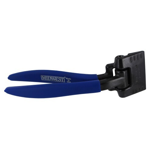 Midwest Snips Offset 3in Hand Seamer Tongs USA Made Tool MWT-ST2 HVAC