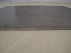 1/4″ Steel Plate, Rectangle, 7″ x 7″, A36 Mild Steel, .25 thick