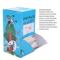 AZDENT Bandas Elásticas Ortodoncia Látex Elásticos Dental Elastics Rubber Bands