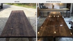 Ultra Clear Epoxy Resin Bar Top Epoxy Table Top Epoxy Countertop 4 Gallon Kit