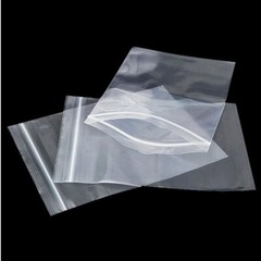 Lot of 100pcs Clear Reclosable Zip lock Plastic Bags 2-MIL Poly Zipper Baggies