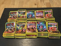 500pc Mixed 3.5g Mylar Bags 5×4 Inch 5 Different Premade Designs