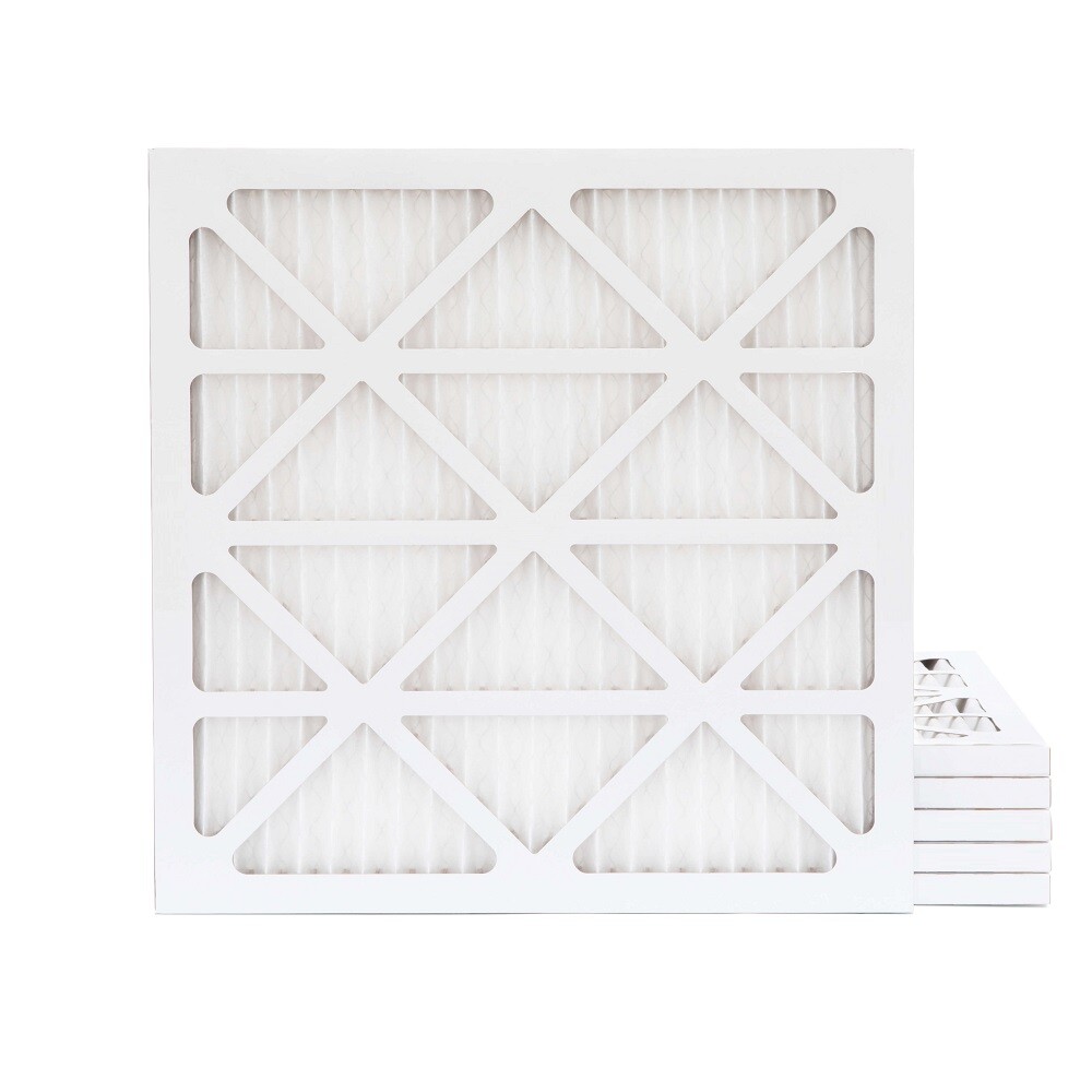 14x14x1 MERV 13 Pleated AC Furnace Air Filters. 6 Pack