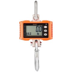 Hanging Scale 2200 lbs/1000 kg Digital Crane Scale Heavy Duty w/LCD Display
