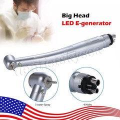 Turbina SANDENT LED Fiber Optic Handpiece E-generator Internal 3 spray 4 holes