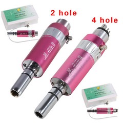 NSK Style Dental Low Slow Speed Air Motor Handpiece E-Type 2 holes /4 holes Pink