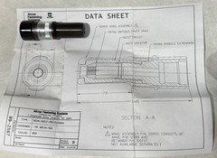 Alcoa Fastening – p/n 99-2567 nose assembly for Huck guns. New in opened box.