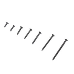 Round Head Truss Head Flat Head Screws Assortment – 485 Pcs #6 #8 #10