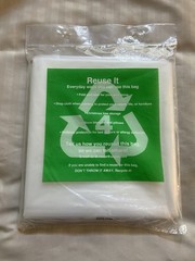NIP Mattress Protector UHaul MBQ Moving Bag – Clear – Queen Size – NEW