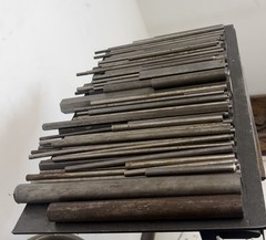 37.60 lbs Misc Carbon & Alloy Steel Round Bar Stock – Mixed Grades