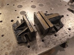 2 Piece Mill Vise 6″ Jaw Width Limitless Adjustable Table Vise