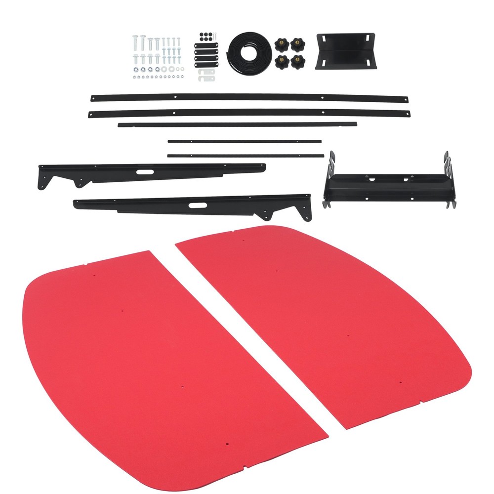 2″ x 2″ or 2″ x 3″ Red For Rops Canopy For Tractor and Mowers Umbrella 52″ X 52″