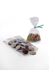 200 – Clear Plastic Bags Open Top Lay Flat 1 Mil Large Small 1Mil Poly Bolsas