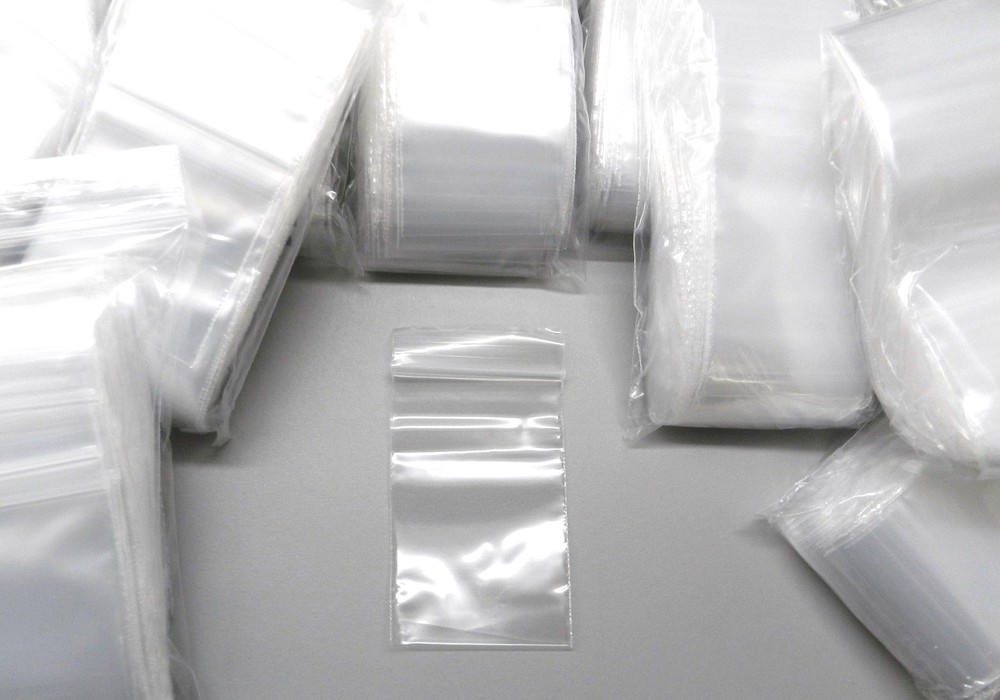 2,000 Zip Seal Lock Bags 2×3 Clear 2mil Reclosable Poly 2″ x3″ Size 50mm X 76mm