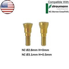 US Dental Healing Abutment Healing Closure Caps NC/RC Straumann ITI Bone Level