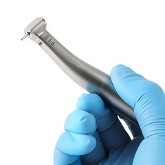 Dental 1:5 Increasing Electric LED Contra Angle Handpiece Mini Head 4 Spray USA