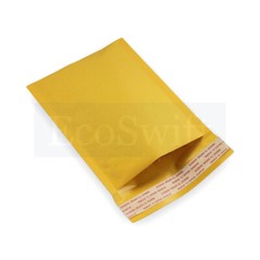 1-18000 #0000 4×6 “EcoSwift” Small Kraft Bubble Mailer Padded Envelope Bag 4 x 6