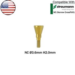US Dental Healing Cap Abutment NC/RC Healing Closure Fit Straumann ITI BL/BLT