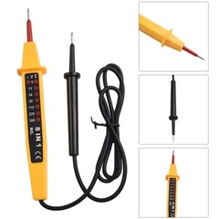 Voltage Tester 50 – 500Hz 6-12 – 24 – 50VDC Dimensions Display Elements