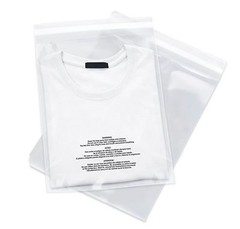200 10×13 Poly Bags Resealable Suffocation Warning Clear Bag 1.5 mil 100 x 2