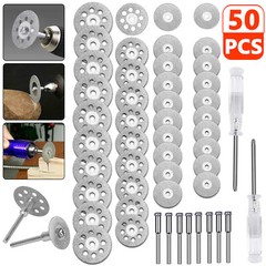 50 x Diamond Cutting Wheel For Dremel Rotary Tool Die Grinder Metal Cut Off Disc