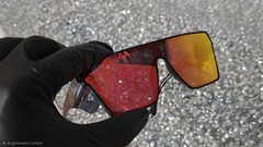 Million Vision Z87+ Safety Glasses Red Lens Full Frame Protective Eyewear