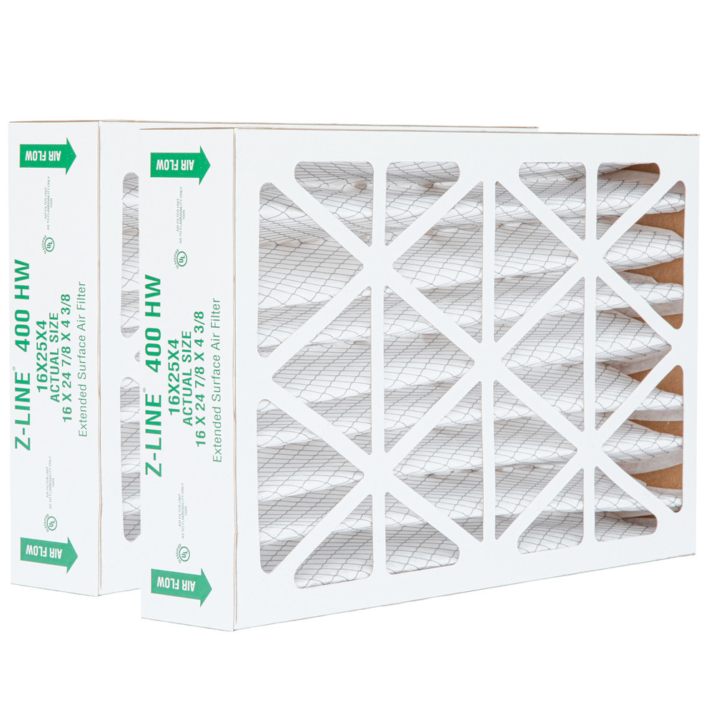 Glasfloss ZL 16x25x4 MERV 10 Fits Honeywell FC100A1029 Air Filter. 2 Pack