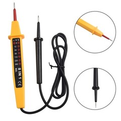 Voltage Tester 50 – 500Hz 6-12 – 24 – 50VDC Dimensions Display Elements