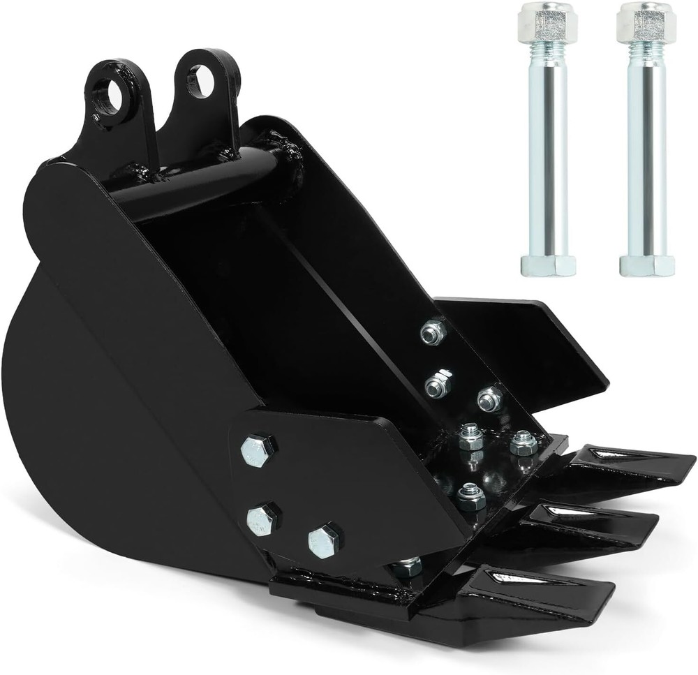 12 in 300mm Narrow Bucket For 0.8-1.8 Tons Mini Excavator Attachments