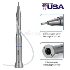 SANDENT Dental Surgical Straight Handpiece 1:1 Direct Drive Micro Surgery E-type