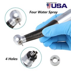 Dental (LED Fiber Optic) High Speed Handpiece Air Turbine 4/6/2Hole YABANGBANG