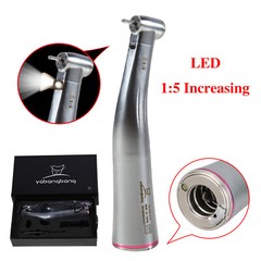 Yabangbang 1:5 Increasing Contra Angle Electric Dental Handpiece Fiber Optic st