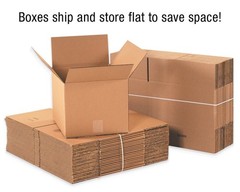 Aviditi HD1818DW Heavy-Duty Double Wall Corrugated Cardboard Box 18″ L x 18″ …
