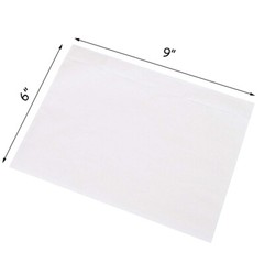7.5″ X 5.5″ Clear Packing List Shipping Label Envelopes Pouches 50 – 5000 PCS