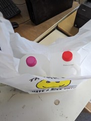 500 Large Carry Out Retail merchandise Supermarket Grocery Plastic Shopping Bag