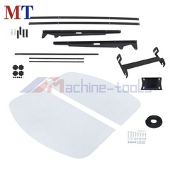 Tractor and Mowers Umbrella 52″ X 52″ White Canopy For ROPS 2″ x 2″ or 2″ x 3″